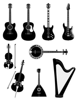 Instrumentos musicales.